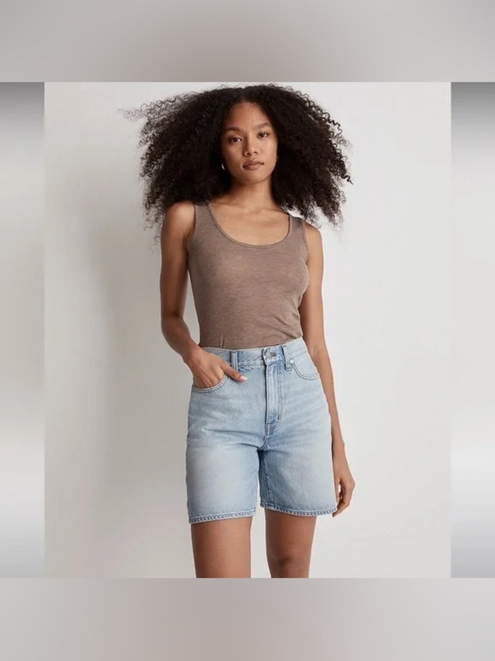 Madewell Baggy Jean Shorts